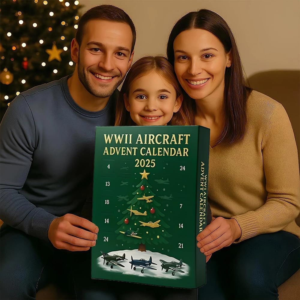 WWII Aircraft Advent Calendar 2025 – 24 Days of Iconic Warbirds