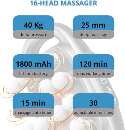 💟16 Head Massage Gun Deep Tissue💪