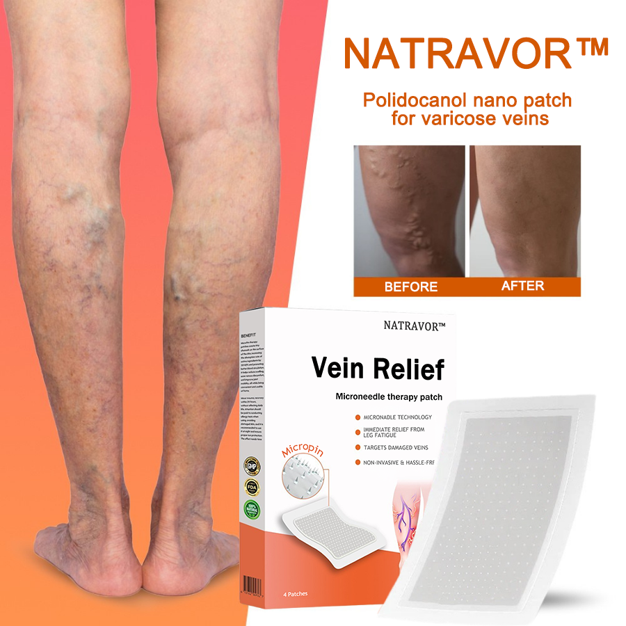 Natravor™ VeinEase Microneedle Therapy Patch