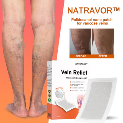 Natravor™ VeinEase Microneedle Therapy Patch
