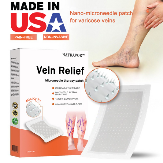 Natravor™ VeinEase Microneedle Therapy Patch