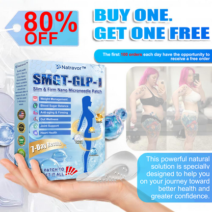 FDA Store | 𝐍𝐚𝐭𝐫𝐚𝐯𝐨𝐫™ 𝐒𝐥𝐢𝐦 & Firm 𝑁ano 𝑀icroneedle 𝑃atch with Collagen, Turmeric & Matrixyl 3000丨Obesity, Cardiovascular Disease, Diabetes, Sleep Apnea, Joint Problems and More