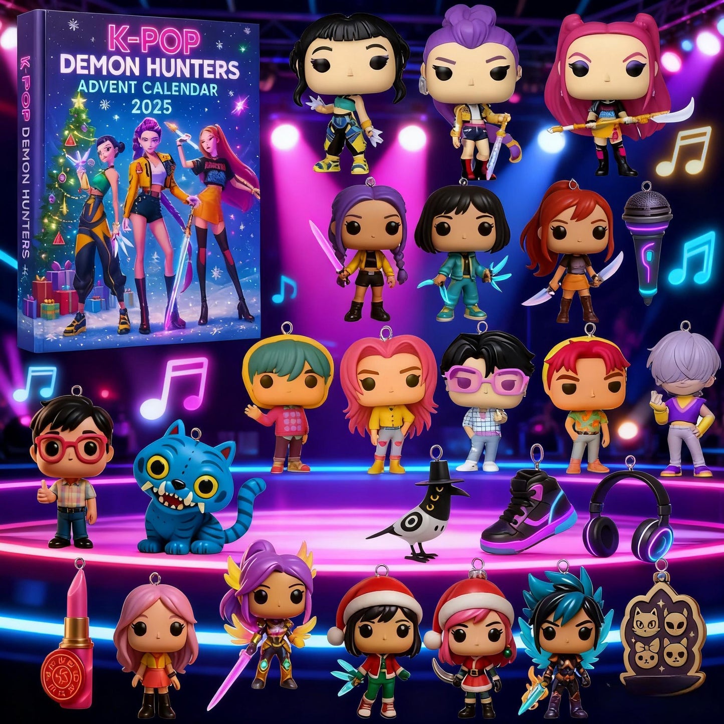 Kpop Demon Hunters Advent Calendar 2025