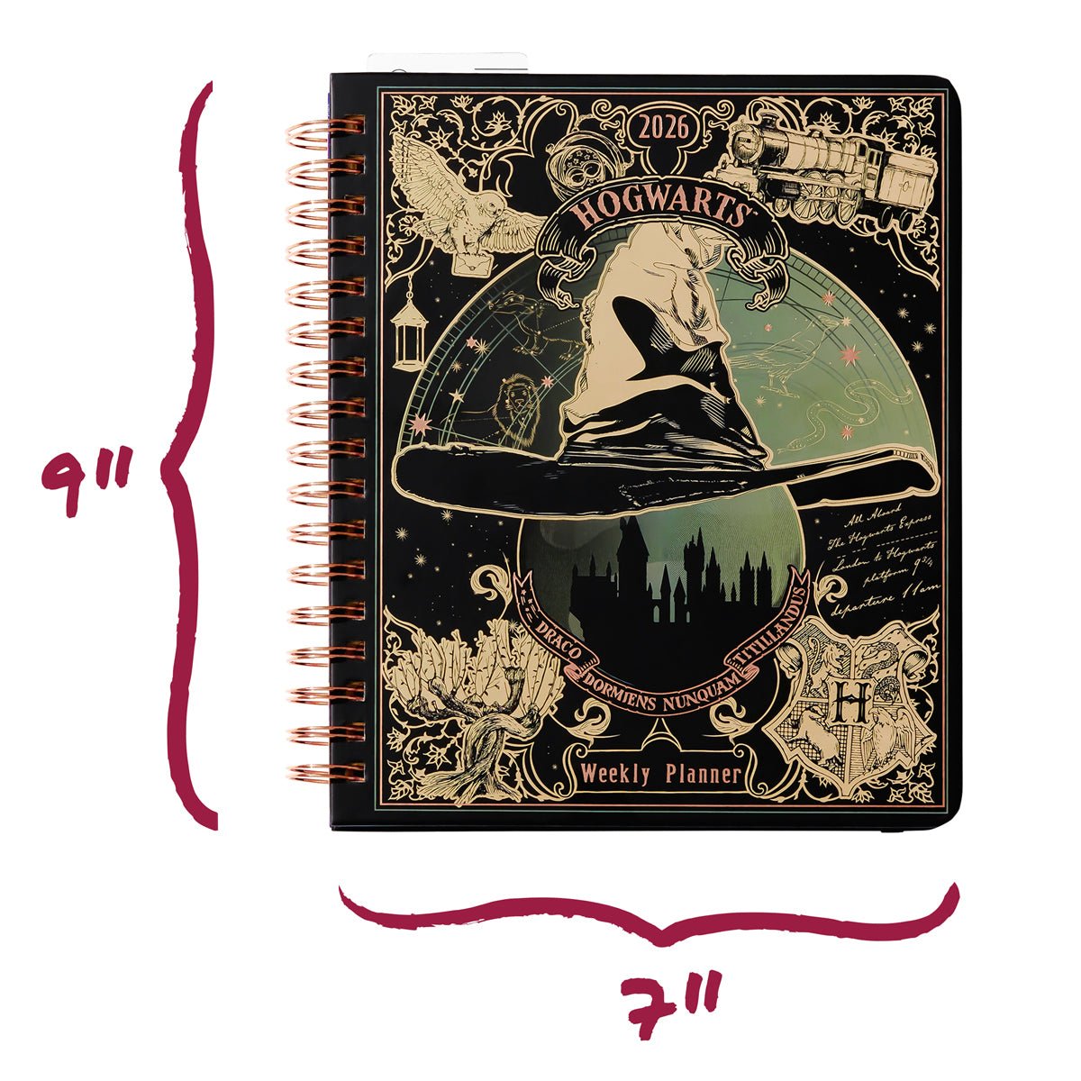 💥Limited Stock! 📚🧙‍♀️2026 Magic Day Anniversary Planner🧹Hardcover Edition