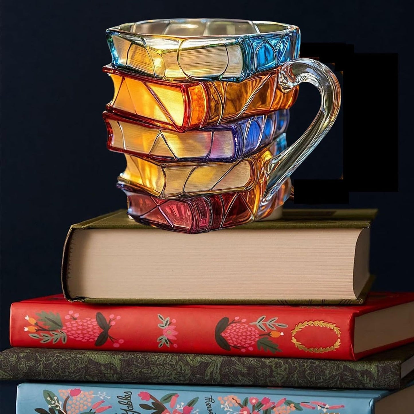 🔥Hot Sale 49% off🌟Novelty 3D Painted Book Mug— Where Literature Meets Art in Your Morning Routine 📚☕
