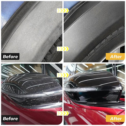 Christmas Must Have A Brand New Car 🎅 Car Trim Plastic, Rubber & Vinyl Crystal Plating Restorer Wax