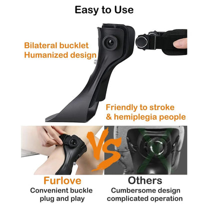 Drop Foot Brace – Upgraded Medical Ankle-Foot Orthosis with Inflatable Airbag（HOT）