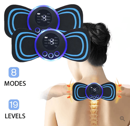EMS Mini Electric Body Massager – Promote fat burning,Cervical, Neck & Back Pain Relief