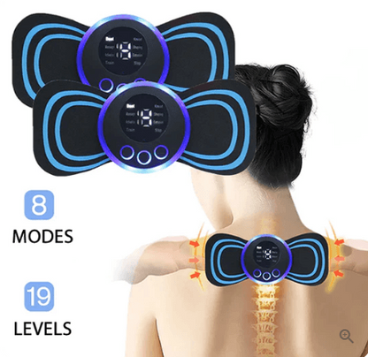 EMS Mini Electric Body Massager – Promote fat burning,Cervical, Neck & Back Pain Relief
