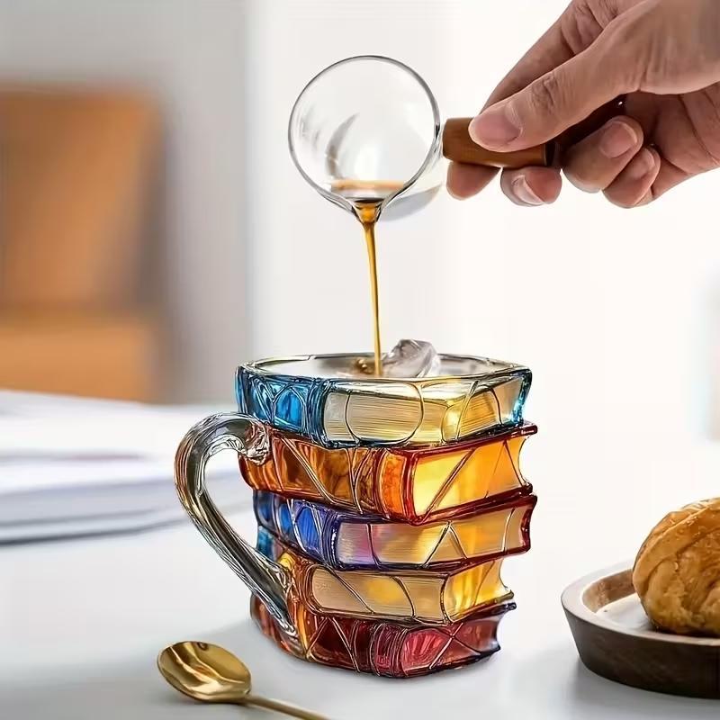 🔥Hot Sale 49% off🌟Novelty 3D Painted Book Mug— Where Literature Meets Art in Your Morning Routine 📚☕
