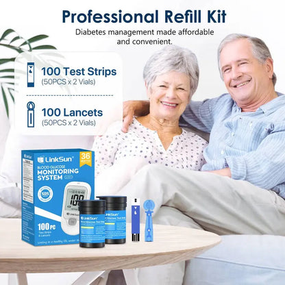 Linksun G-425-1 Blood Glucose Monitor Kit