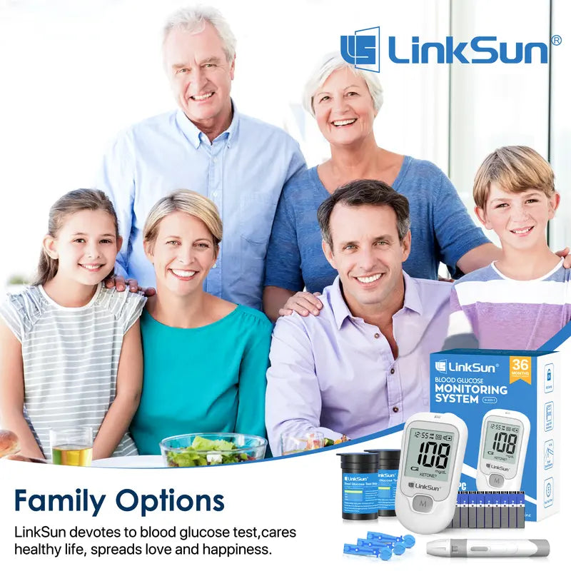 Linksun G-425-1 Blood Glucose Monitor Kit