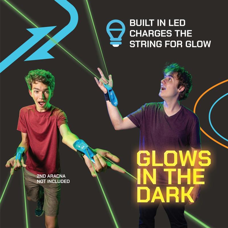 🎉🎉World's First String Launching Webshooter that Glows-In-the-Dark