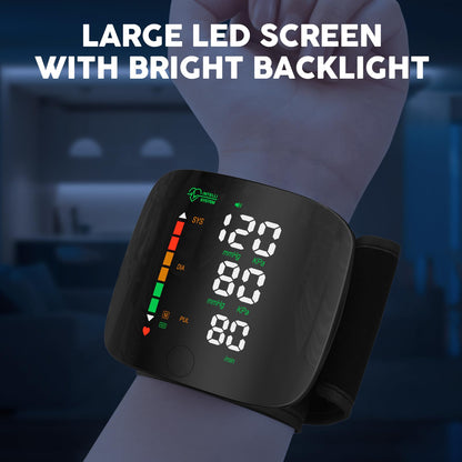 Last Day 49% OFF🔥[2025 Upgraded] Wrist Blood Pressure Monitor Led Display