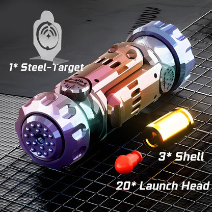 Metal Tungsten Steel Fidget Toy Gun