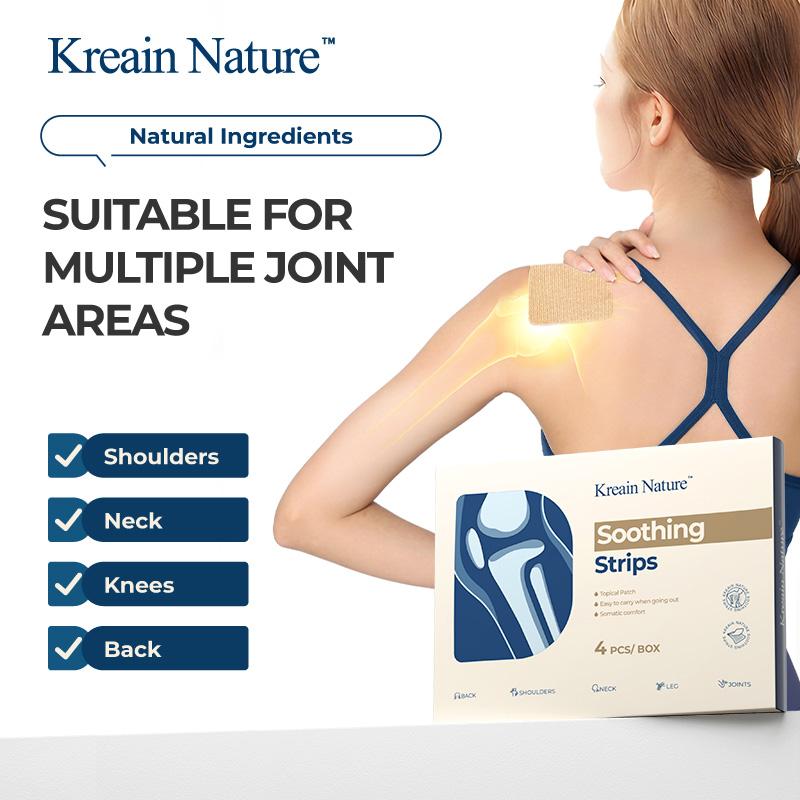 Kreain Nature 1 Soothing Strips Joint Patch Apply on Shoulders Arms Knees Perfect for Sports Workouts