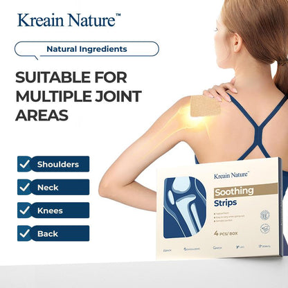 Kreain Nature 1 Soothing Strips Joint Patch Apply on Shoulders Arms Knees Perfect for Sports Workouts