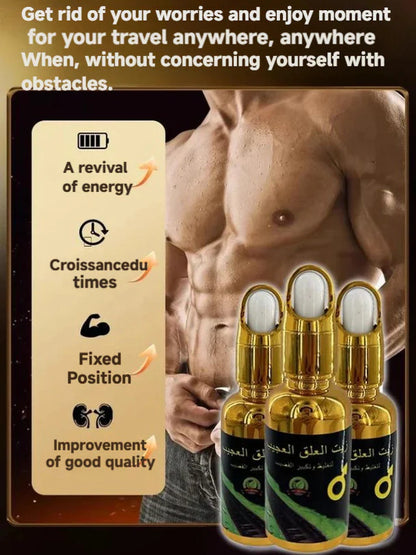 【Effect in one second】Leech essential oil for male enlargement