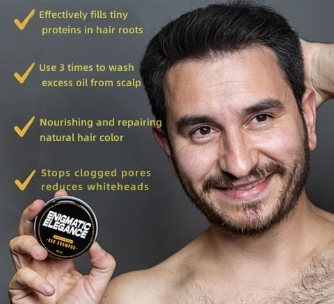 🎅Christmas Hot Sale🔥Natural Anti-Gray Hair Removal Soap