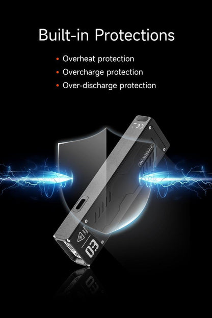 🔥Hot Sale 49% OFF -🔥MoonBox 3.0 EDC Flashlight🔦