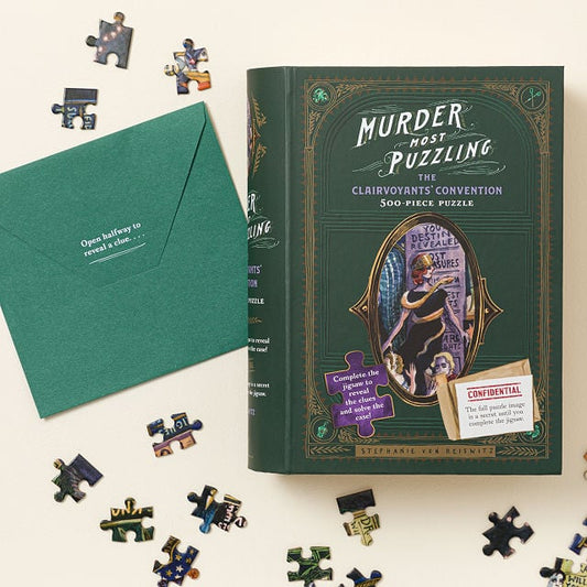 🕵️‍♂️🧩 Solve the Mystery – Murder Mystery Jigsaw Puzzle!