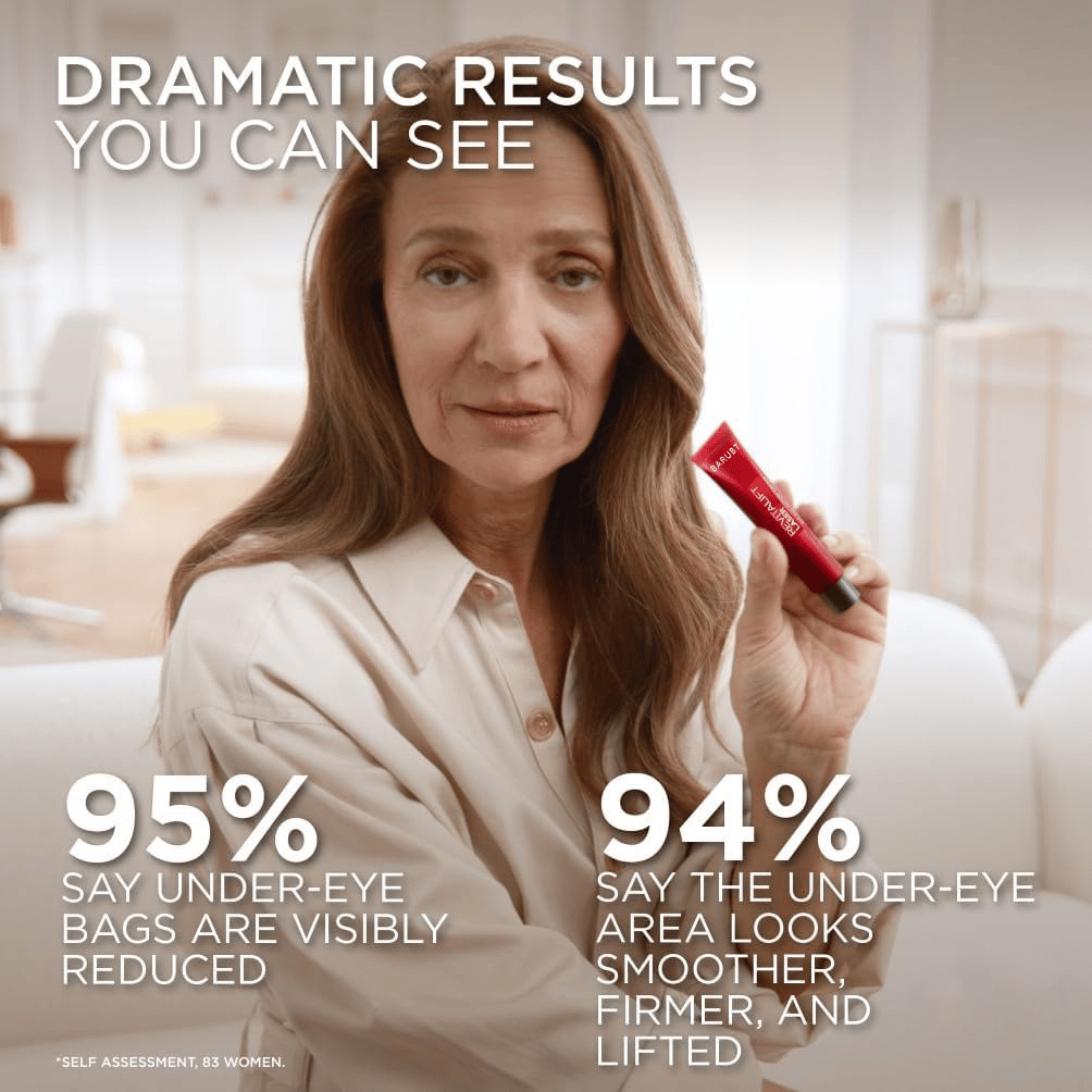 Eye Bag Instant Eraser, Tightens, Firms, & Blurs Wrinkles