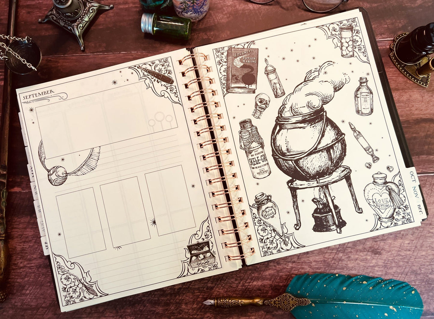 💥Limited Stock! 📚🧙‍♀️2026 Magic Day Anniversary Planner🧹Hardcover Edition