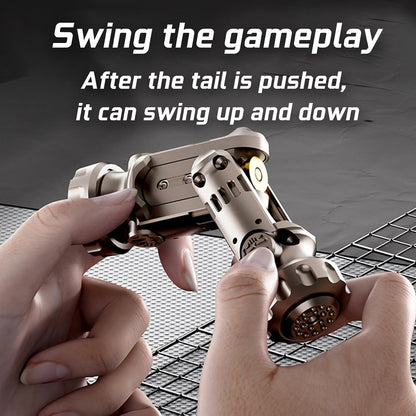 Metal Tungsten Steel Fidget Toy Gun