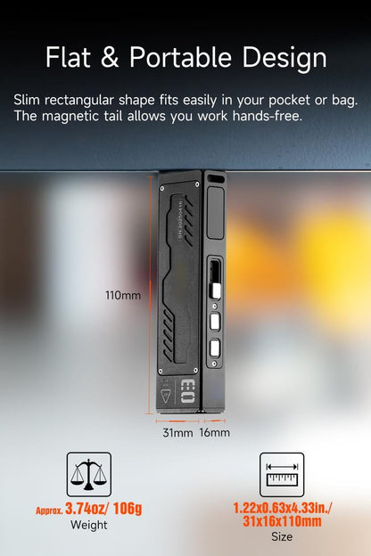 🔥Hot Sale 49% OFF -🔥MoonBox 3.0 EDC Flashlight🔦