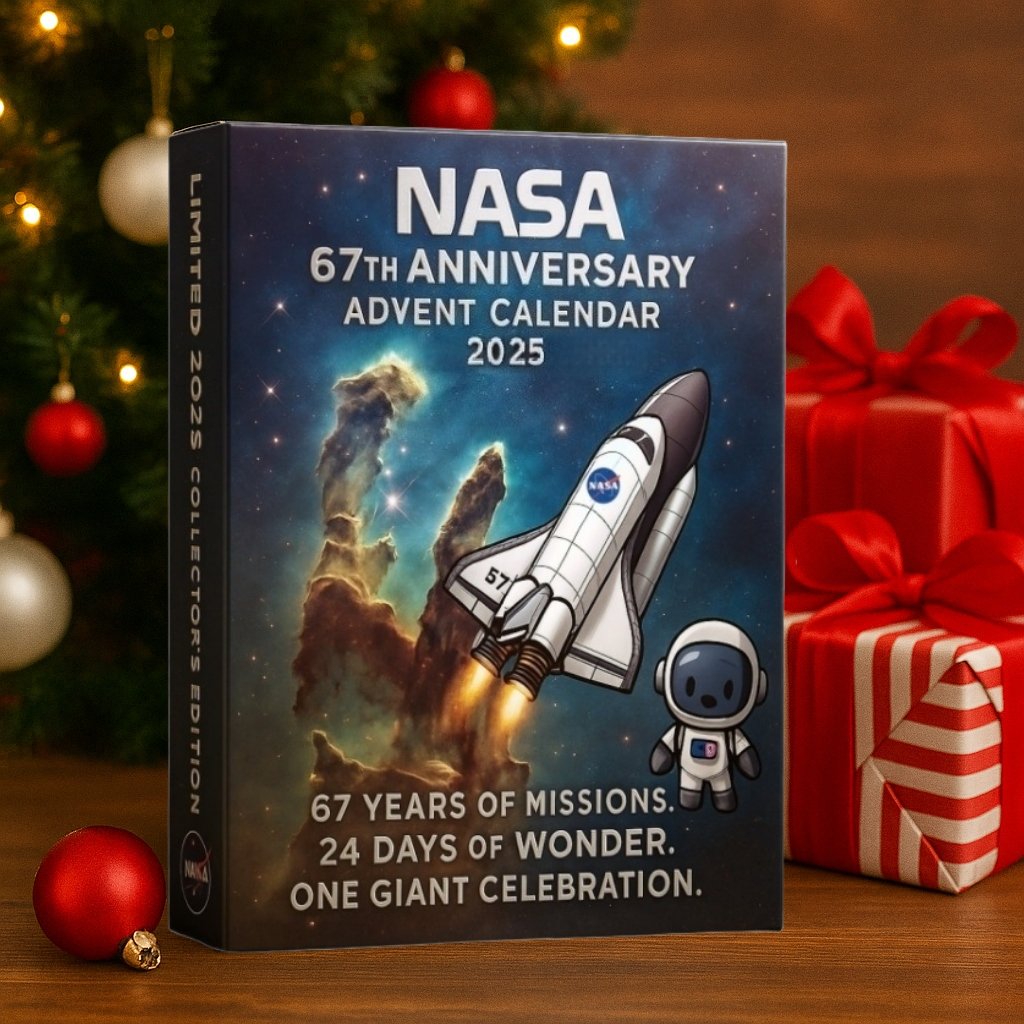 🚀NASA 67th Anniversary 2025 Advent Calendar