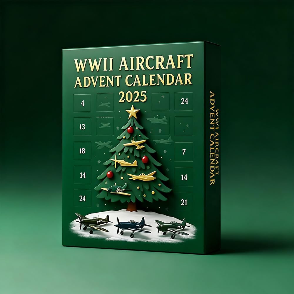 WWII Aircraft Advent Calendar 2025 – 24 Days of Iconic Warbirds