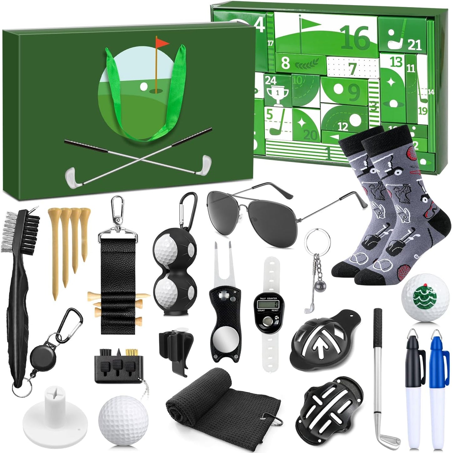 MOVINPE Golf Advent Calendar 2025 for Men Teen Boys
