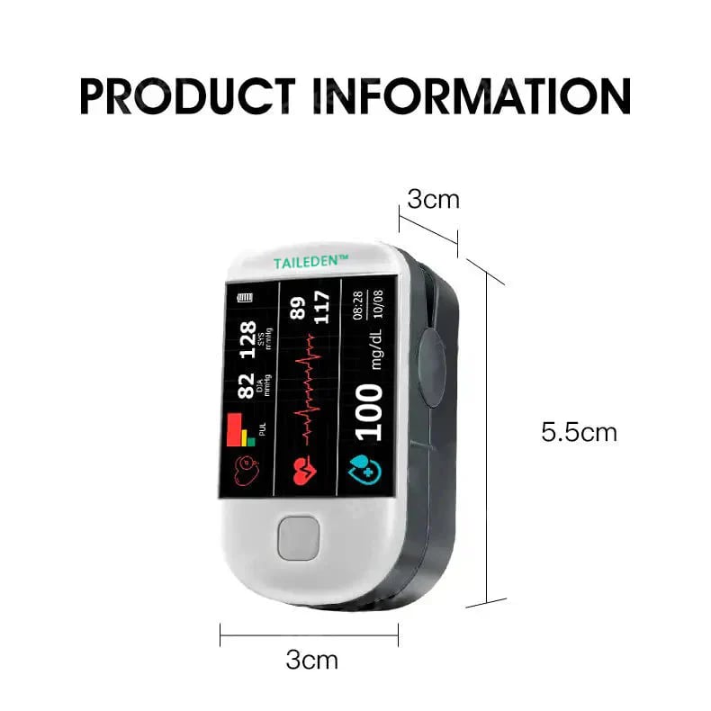 Fingertip Optical Glucose Sensor Monitor