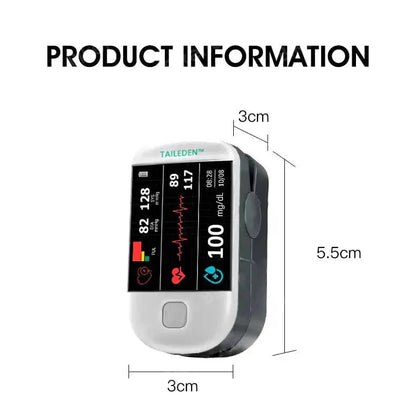 Fingertip Optical Glucose Sensor Monitor
