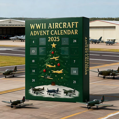 WWII Aircraft Advent Calendar 2025 – 24 Days of Iconic Warbirds