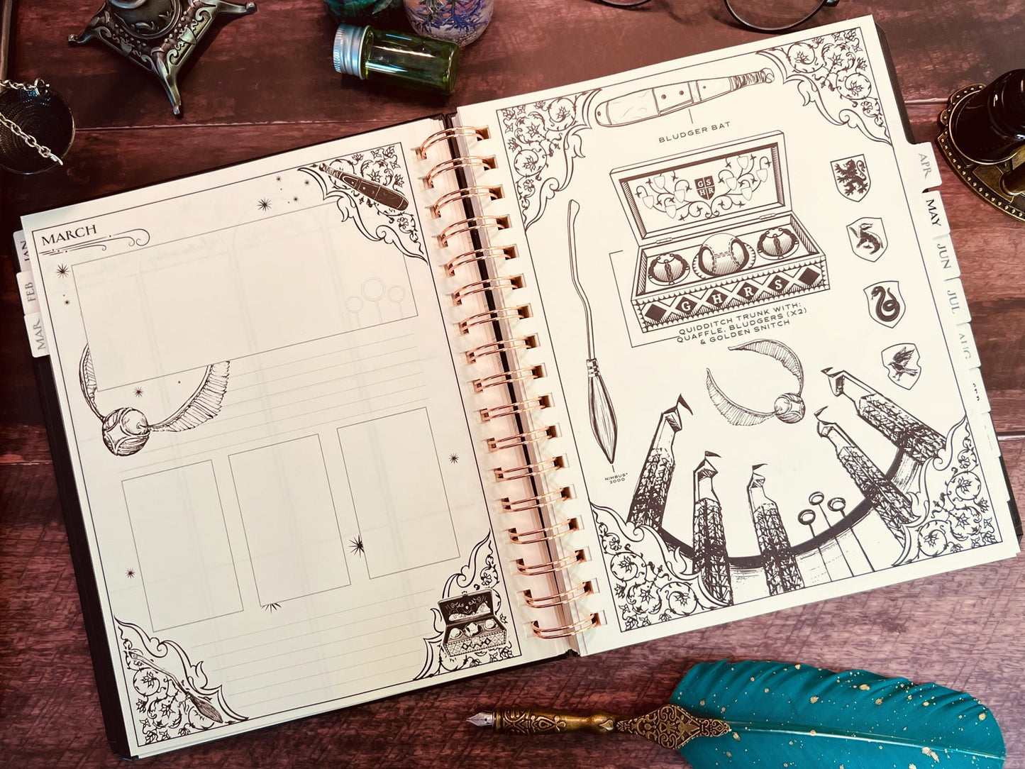 💥Limited Stock! 📚🧙‍♀️2026 Magic Day Anniversary Planner🧹Hardcover Edition