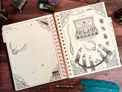 💥Limited Stock! 📚🧙‍♀️2026 Magic Day Anniversary Planner🧹Hardcover Edition