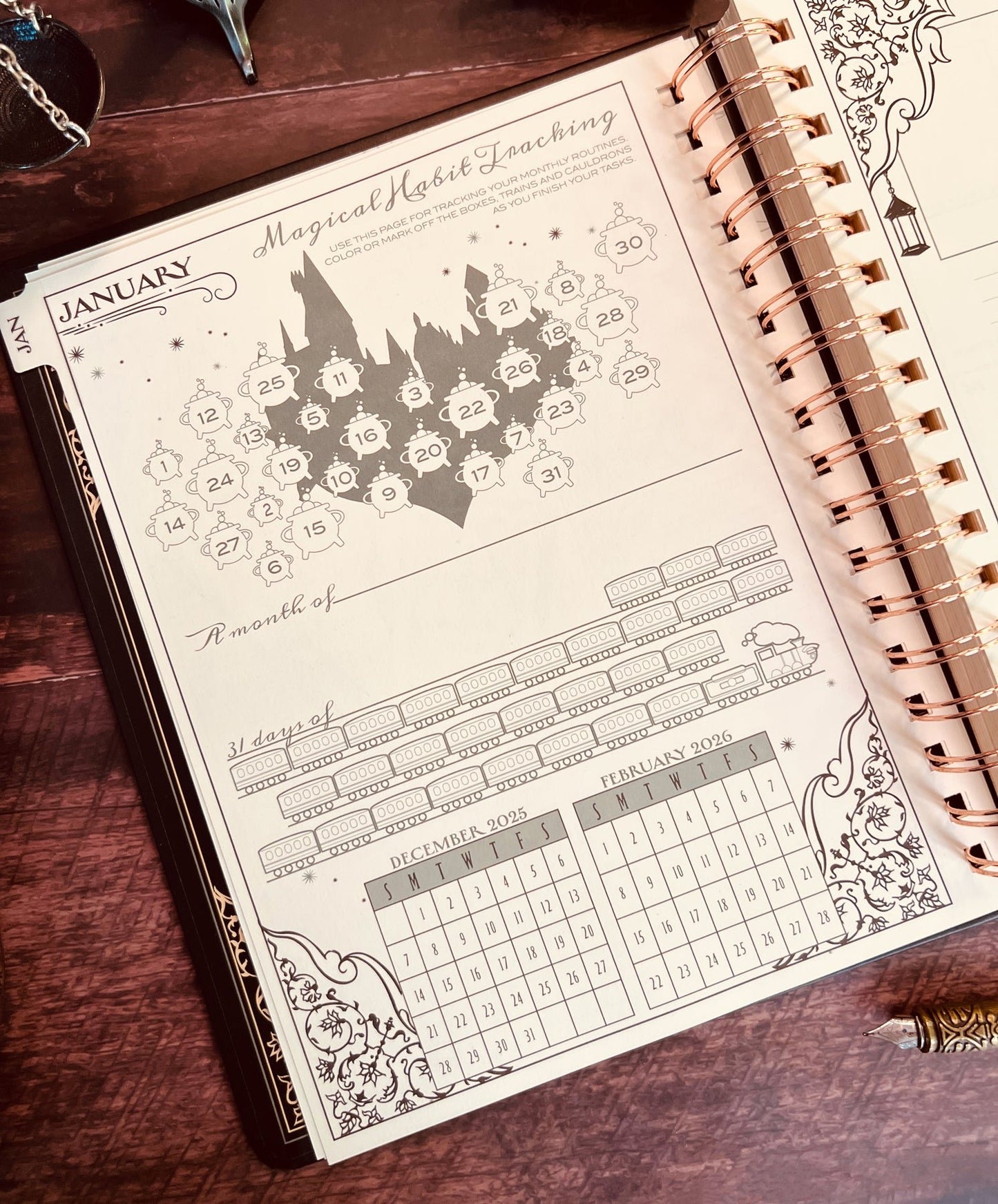 💥Limited Stock! 📚🧙‍♀️2026 Magic Day Anniversary Planner🧹Hardcover Edition