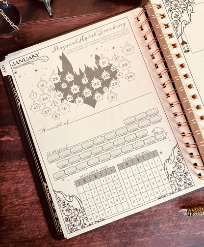 💥Limited Stock! 📚🧙‍♀️2026 Magic Day Anniversary Planner🧹Hardcover Edition