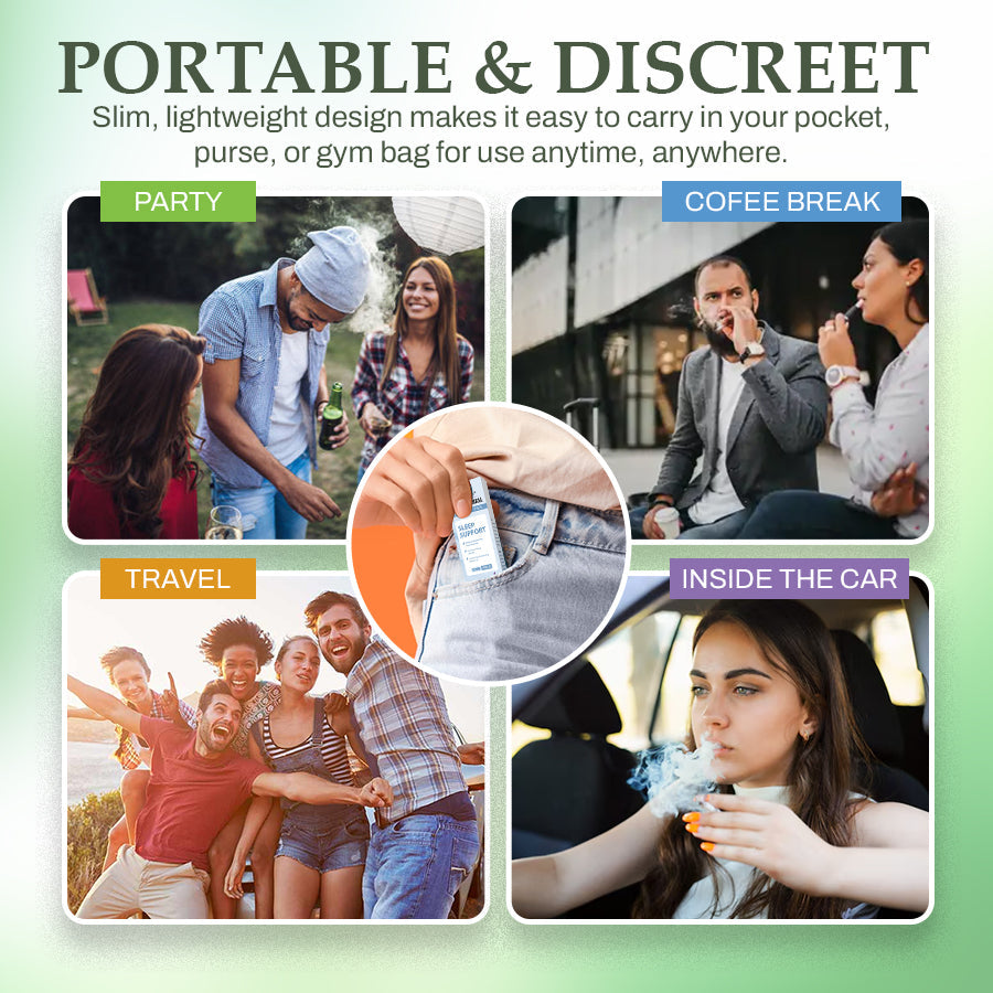 Mullein Herbal Inhaler Pen | Soothing Lung Detox & Relaxation Stick