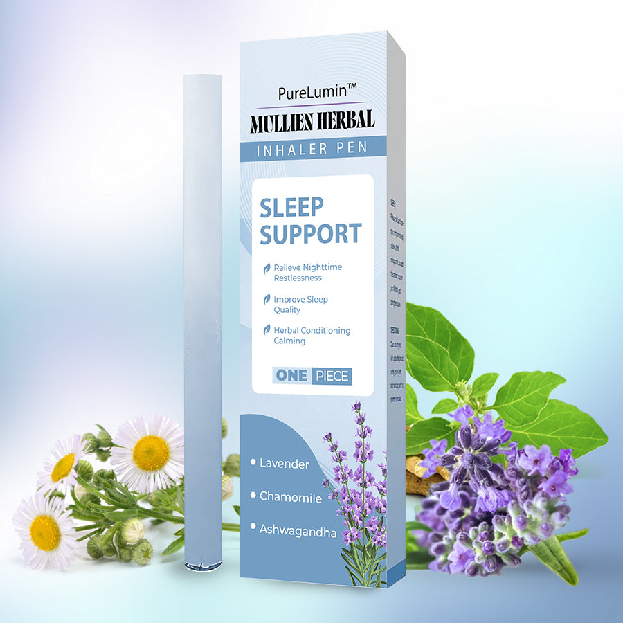 Mullein Herbal Inhaler Pen | Soothing Lung Detox & Relaxation Stick