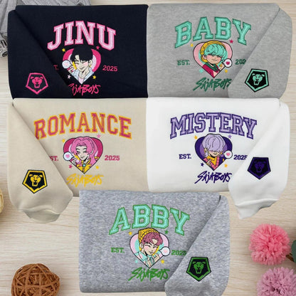 Kpop Embroidered Youth Sweatshirt