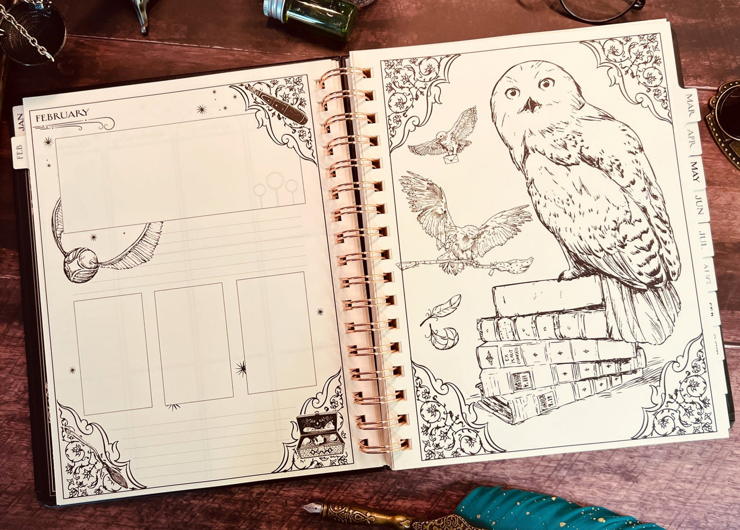 💥Limited Stock! 📚🧙‍♀️2026 Magic Day Anniversary Planner🧹Hardcover Edition