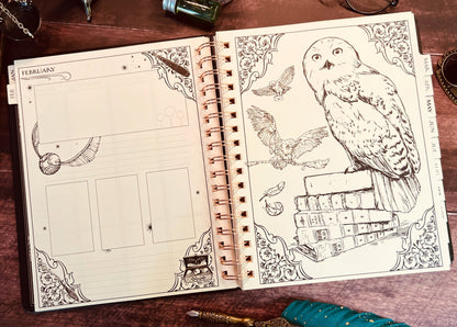 💥Limited Stock! 📚🧙‍♀️2026 Magic Day Anniversary Planner🧹Hardcover Edition