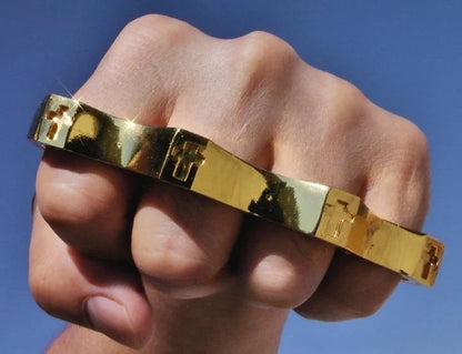 Large Collector's Edition Holy Spiritus Constantine Brass Knuckle Paper Weight