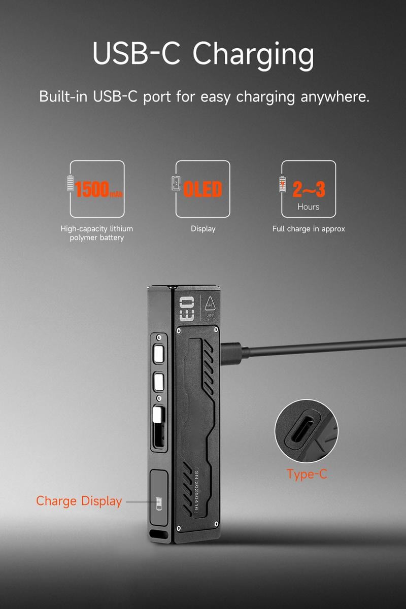 🔥Hot Sale 49% OFF -🔥MoonBox 3.0 EDC Flashlight🔦