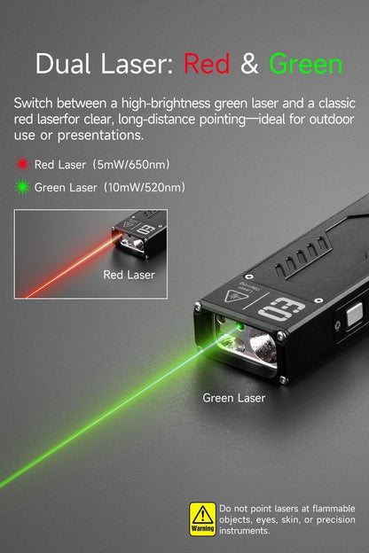 🔥Hot Sale 49% OFF -🔥MoonBox 3.0 EDC Flashlight🔦