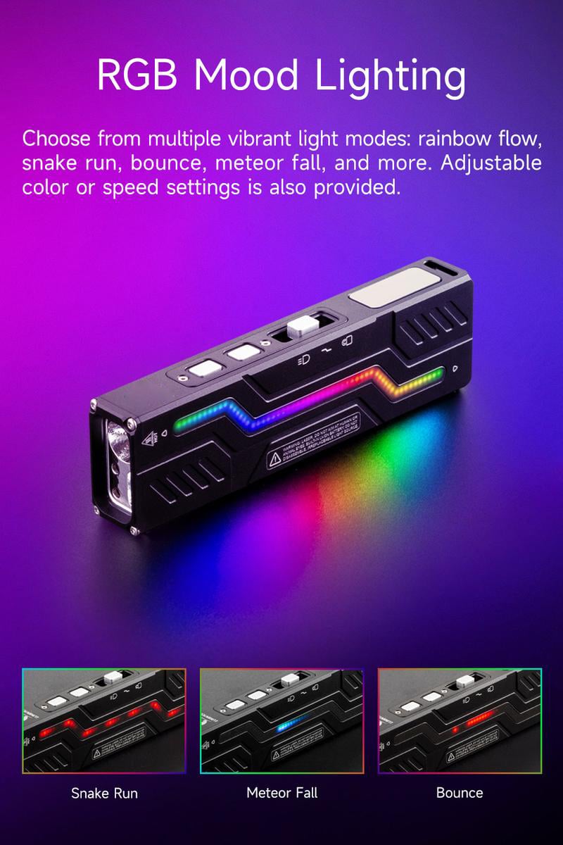 🔥Hot Sale 49% OFF -🔥MoonBox 3.0 EDC Flashlight🔦