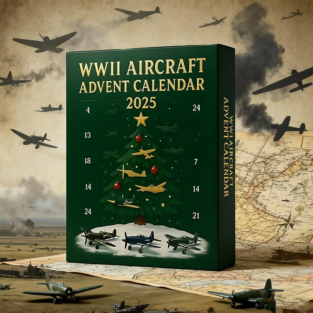 WWII Aircraft Advent Calendar 2025 – 24 Days of Iconic Warbirds