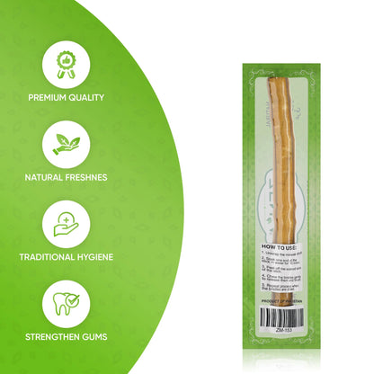 Natural Miswak Oral Care Toothbrush Stick
